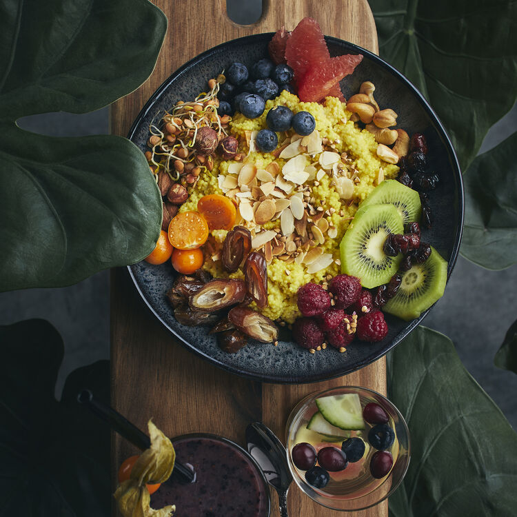 Vegane Frühstücksvariationen in der Kleinen Freiheit